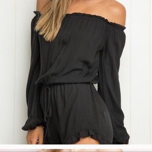 Brandy Melville off the shoulder romper